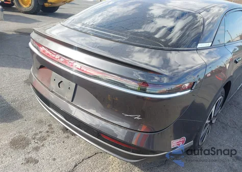 2023 Lucid Air Pure z USA, uszkodzony, nr VIN 50EA1PFA4PA006426